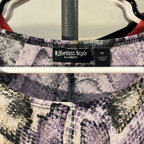 Effortless Style by Citiknits Snake print dress - Picture 5 of 5